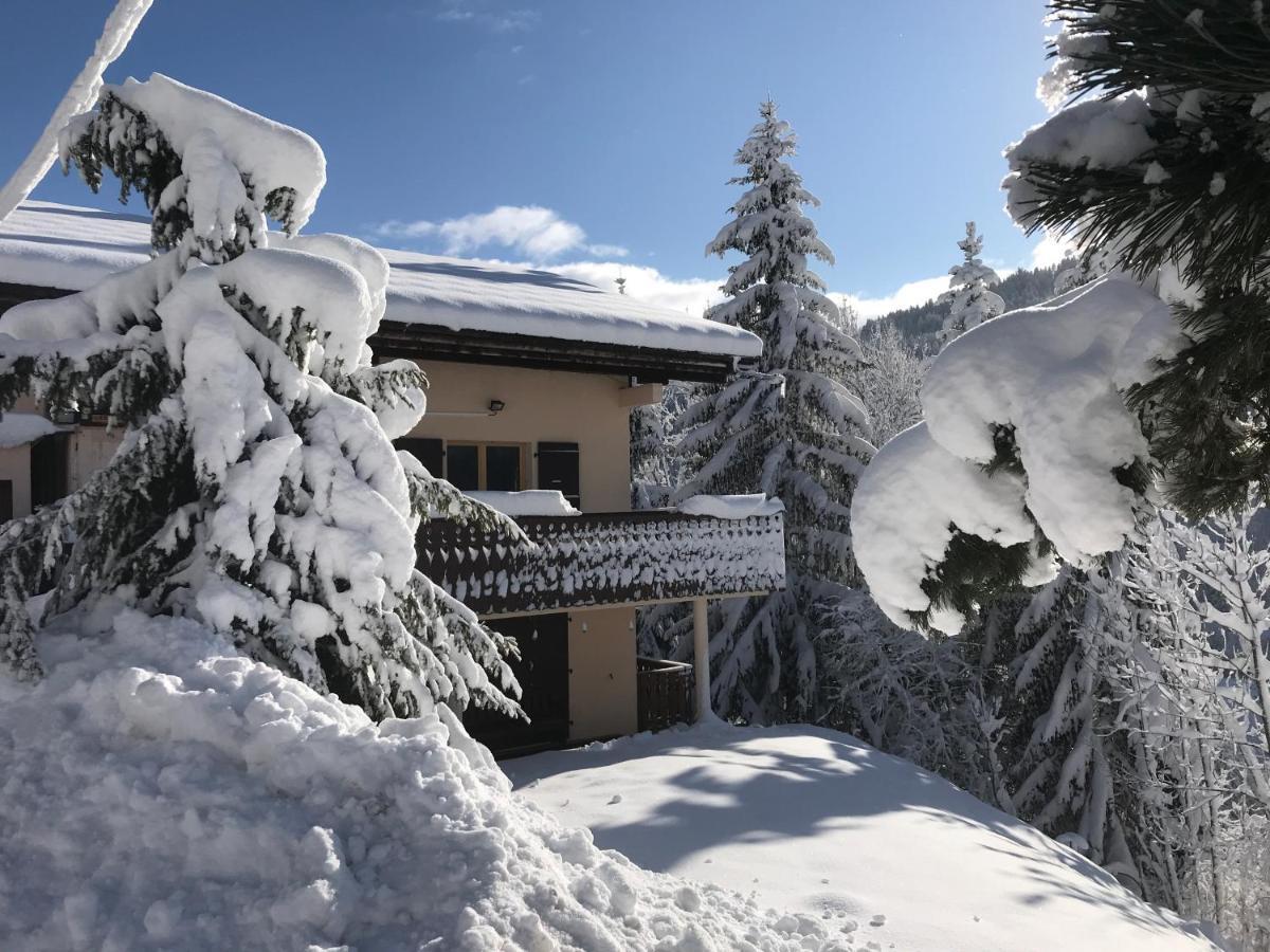 Chalet Les Trolles Les Gets Bagian luar foto